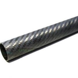 3K CARBON FIBER TUBE (TWILL MATT), 14X12X1000mm