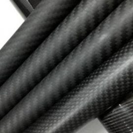 3K CARBON FIBER TUBE (TWILL MATT), 18X16X1000mm