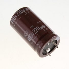 220uf 400v Aluminum Electrolytic Polar Capacitor