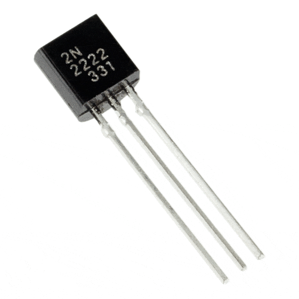 Aexit 50pcs General Transistors Propose 2N2222A 40V 800mA TO-92 Package MOSFET Transistors NPN Transistor 