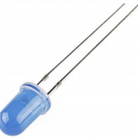 LED Light Emitting Diode 5mm Diffused Blue