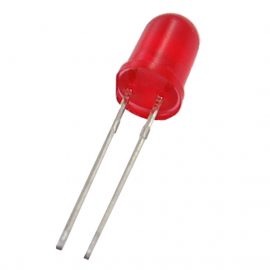 LED Light Emitting Diode 5mm Diffused RED
