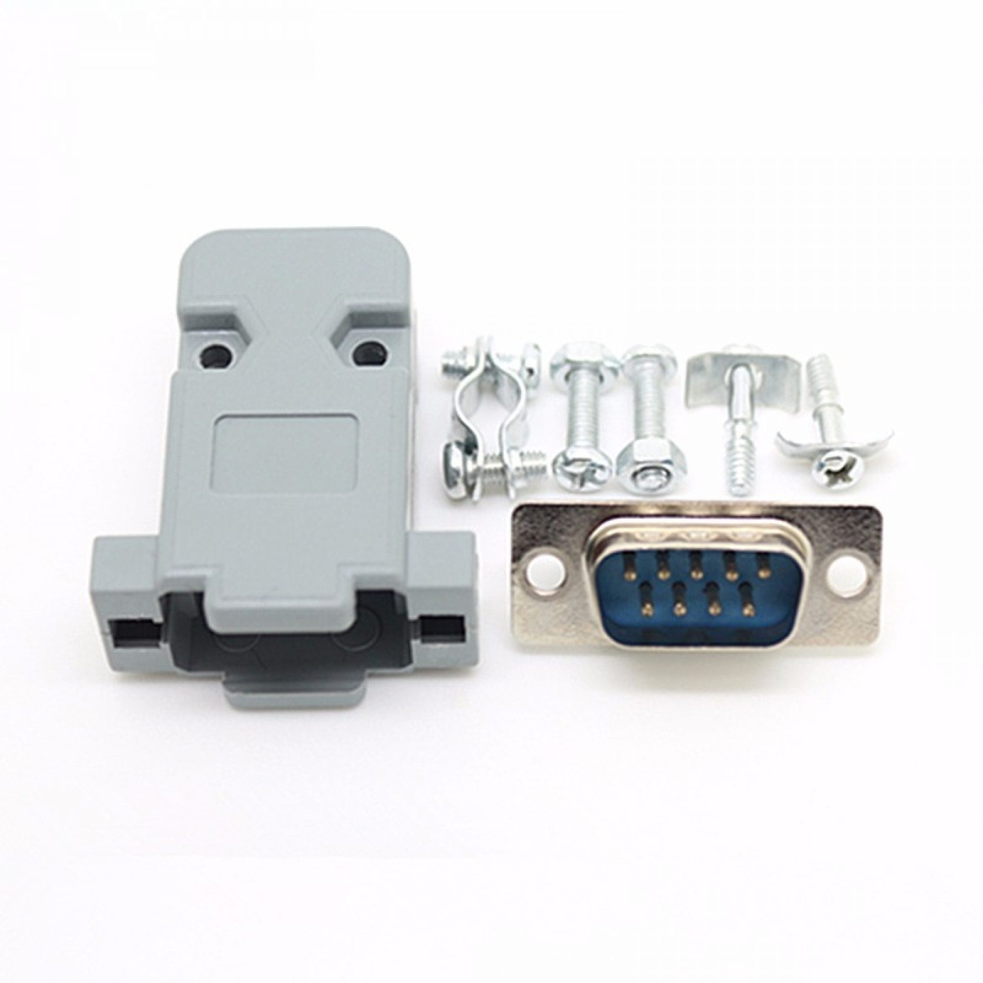 DB9 9 PIN RS232 Male Connector With Socket | Majju PK