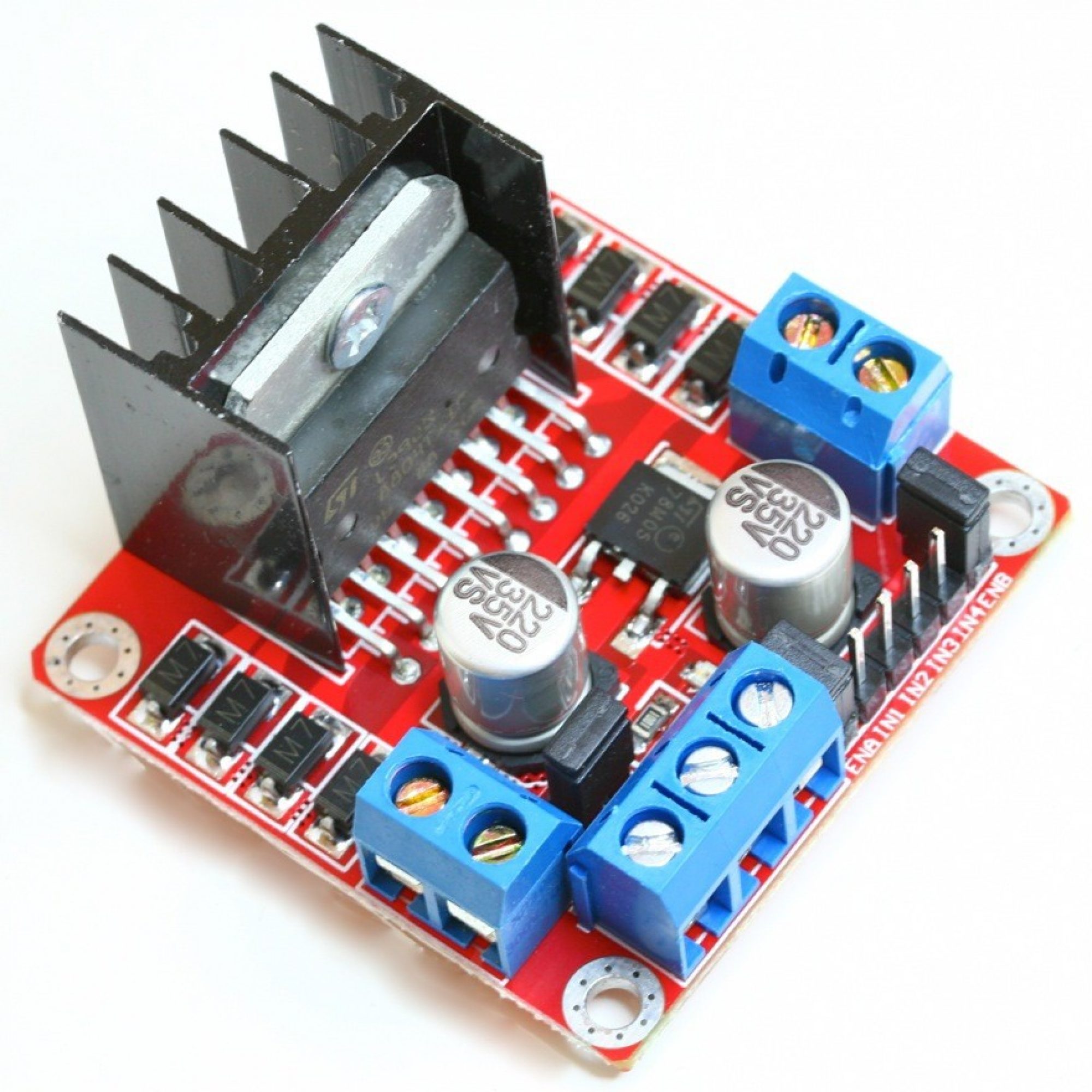 L298N Motor Driver 2A Dual H Bridge PWM Control Module Majju PK l298n-motor-driver-2a-dual-h-bridge-pwm-control-module-majju-pk
