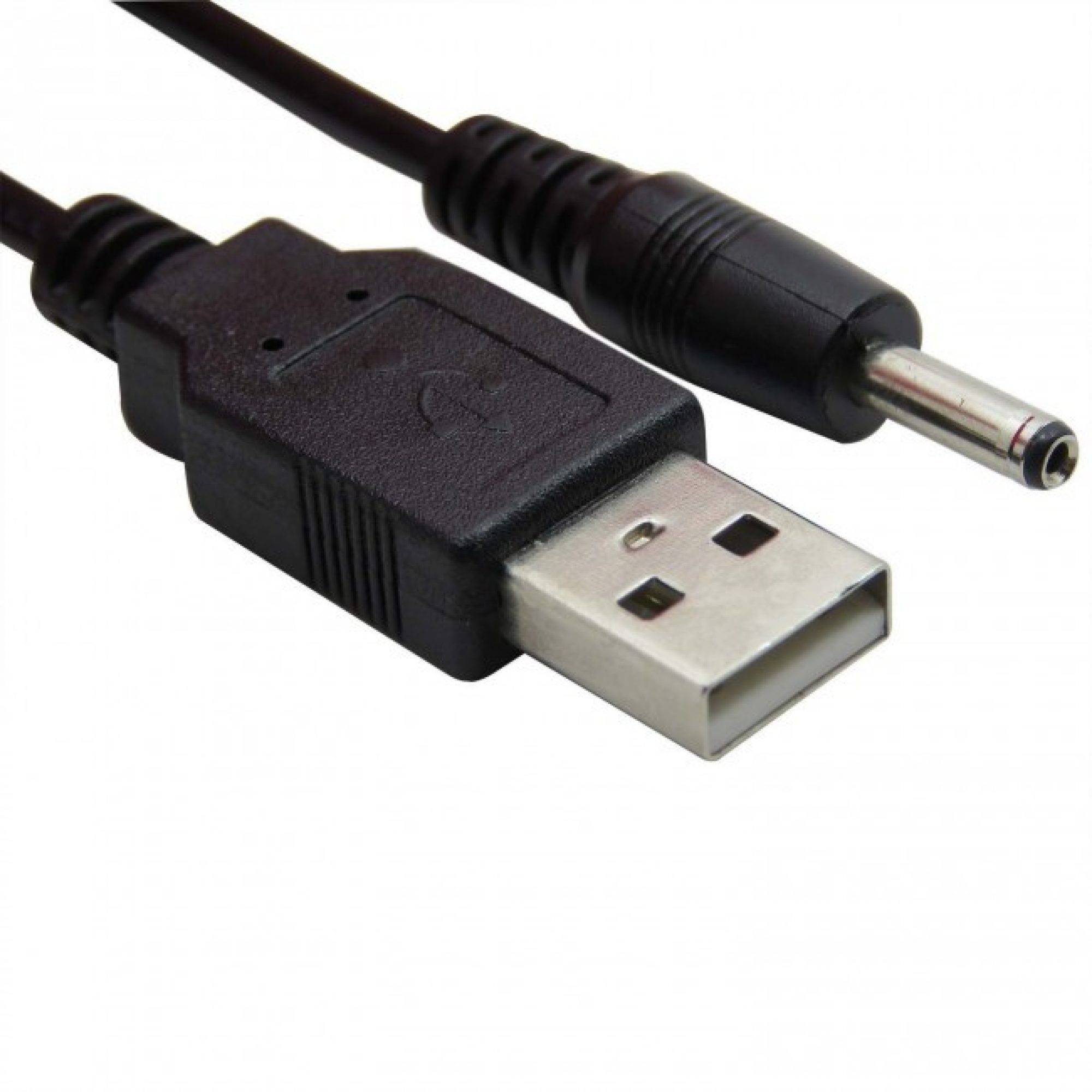 USB A TO DC 5 VOLT DC BARREL JACK POWER CABLE, 3.5mm 1.35mm Majju PK