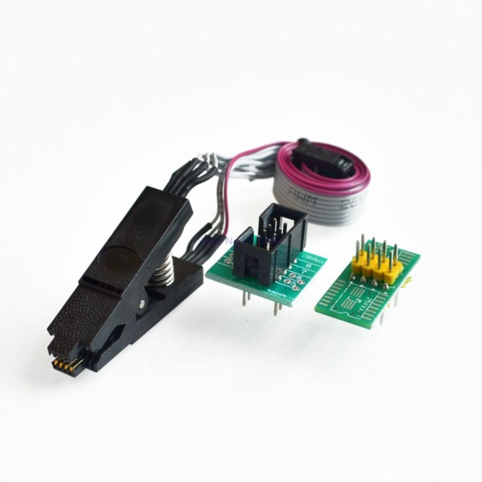 Clip Di Programmazione SOIC8/SOP8 Per EEPROM - Compatibile Con 93CXX/25CXX/24CXX, Include 2 Adattatori