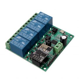 IOT based 4 Channel Relay module with ESP8266 ESP-01 For IOT Smart Home Phone APP Controller