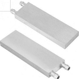 ALUMINUM CPU RADIATOR 40*200*12MM WATER COOLING BLOCK LIQUID WATER COOLER HEAT SINK FOR PC,LAPTOP