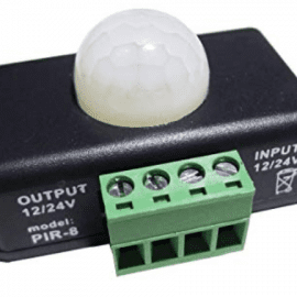 DC12V 24V PIR Sensor LED Dimmer Switch Motion Function PIR8 PIR-8 Cotroller for 5050 3528 5630 Flexible LED Strips Light