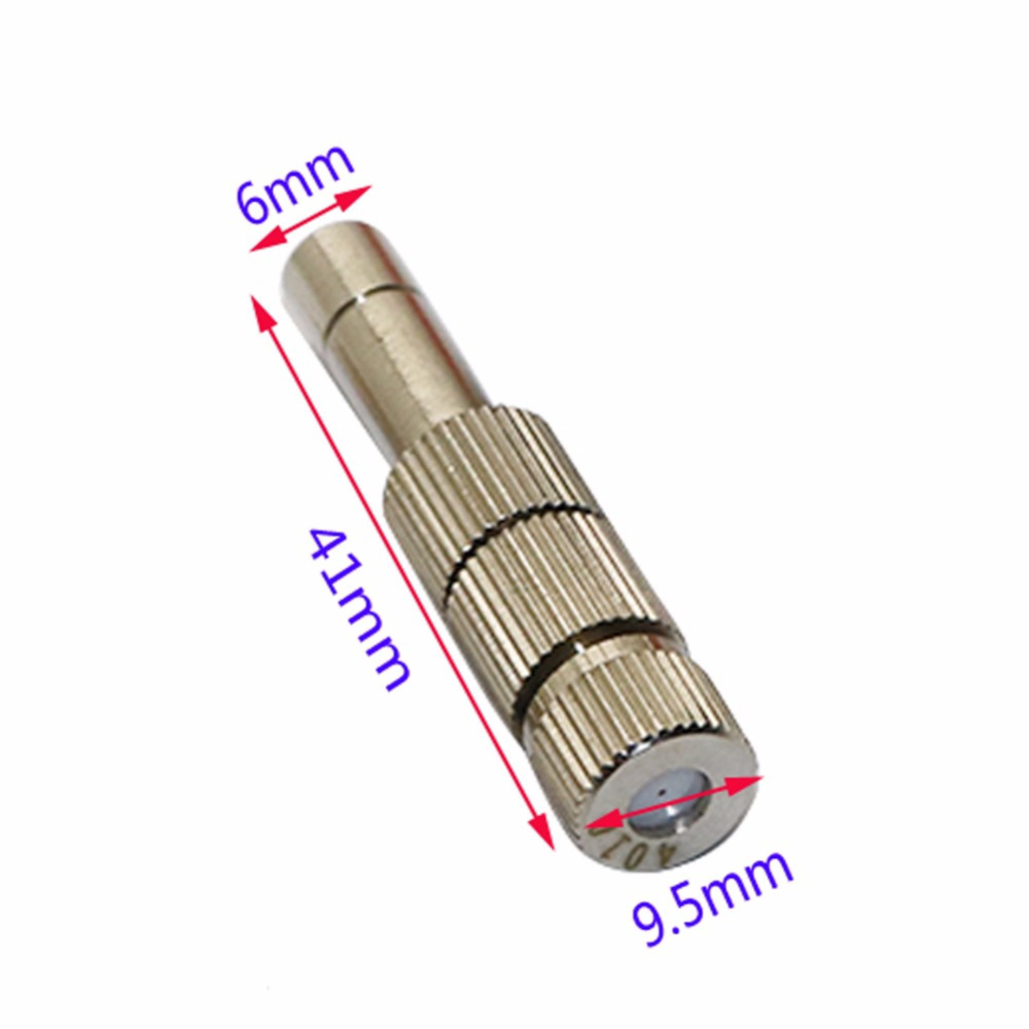 Mist Nozzle 0.6mm High Pressure Water Spray Brass Nozzle Majju PK