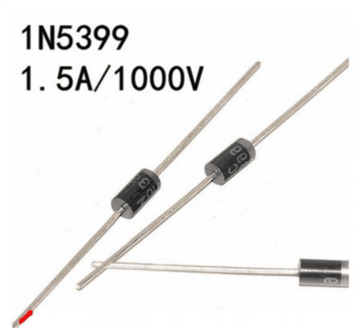 1N5399 Diode 1000V 1.5A General Purpose Diode Majju PK