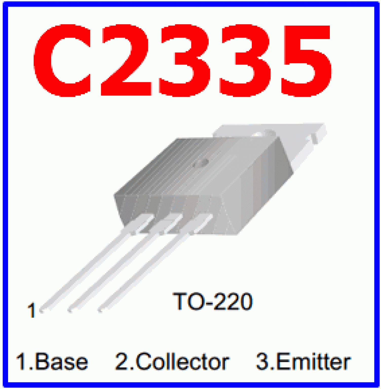 2SC2335 Bipolar Transistor C2335 High Speed NPN Transistor