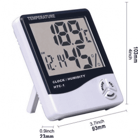 HTC-1, TEMPERATURE AND HUMIDITY METER