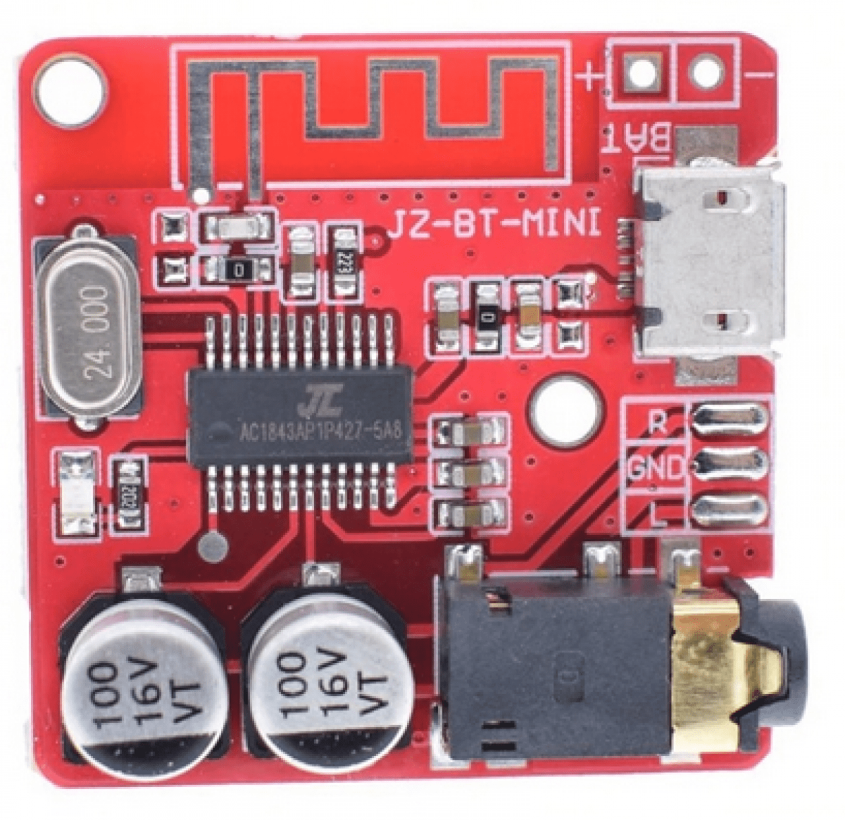 Mini MP3 BLE Bluetooth 4.1 Lossless Decoder Board Bluetooth Receiver