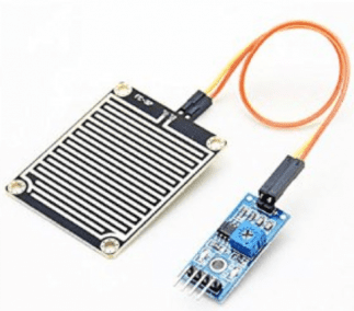 LM393 Rain Sensor Module / Water Drop Detection Sensor | Majju PK