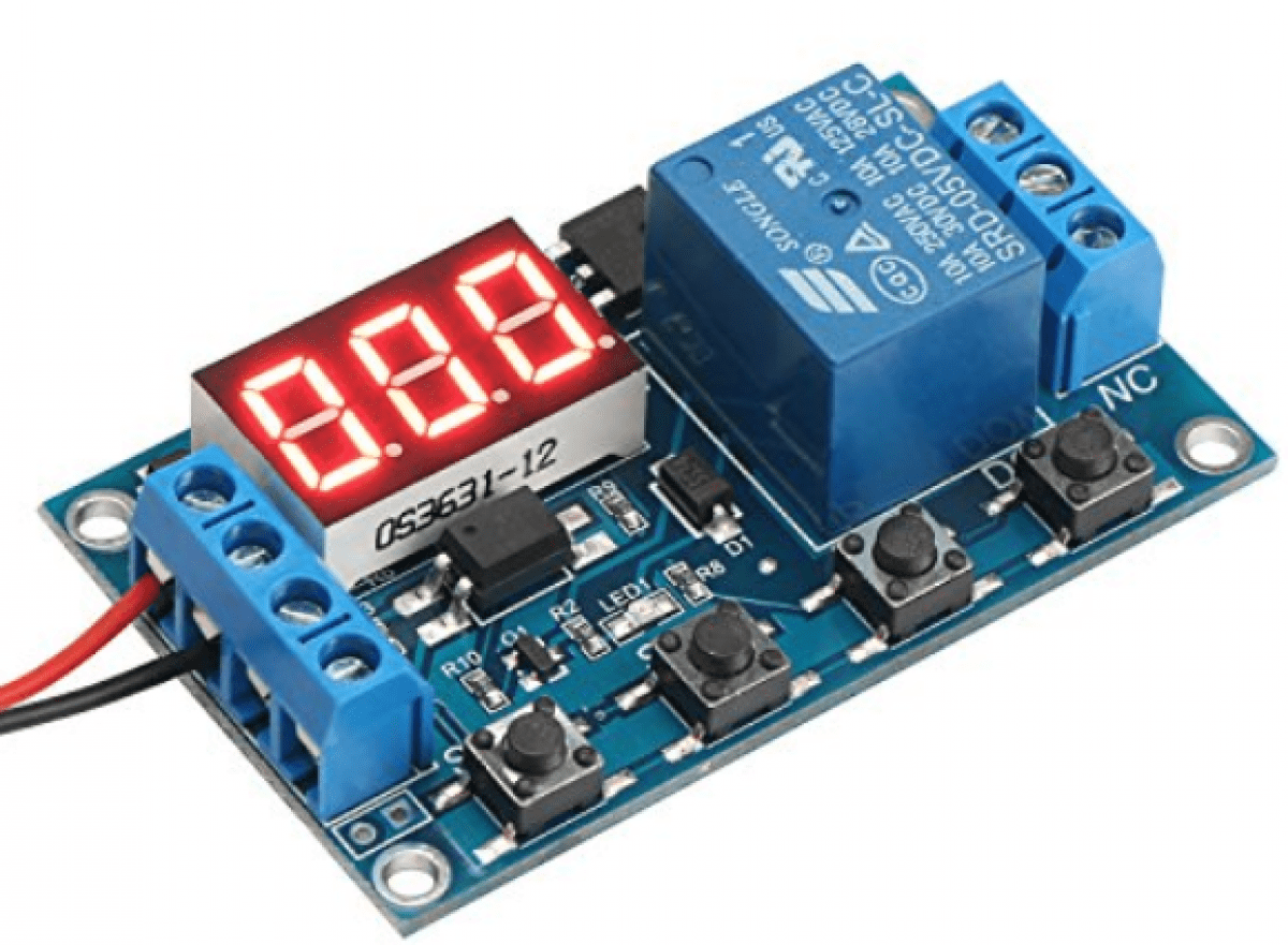 Timer Relay Module 6 to 30V Adjustable Timer Delay Timer Majju PK