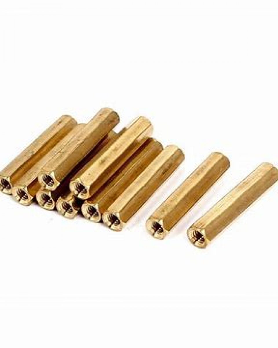 25mm Brass PCB Spacer M3 Hex Female Female Threaded Brass Spacer M3