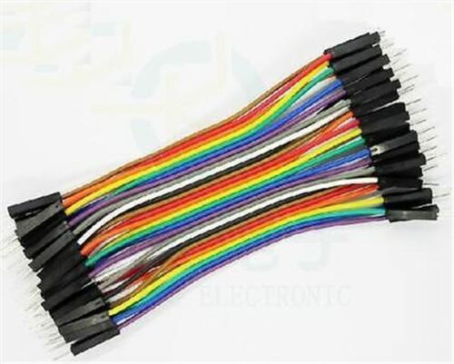 10cm Male To Male Jumper Wire Pin To Hole Dupont Line 40 Pin