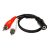 Audio Adapter Cable 2-channel RCA to 3.5mm jack