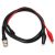 FUNCTION GENERATOR CABLE, BNC TO ALLIGATOR CABLE