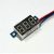Mini DC Voltmeter LED Three wire 0.28 Inch