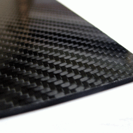 3K CARBON FIBER (SHEET) BOARD 2.5mm TWILL MATTE 400X500mm