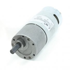DC GEAR MOTOR HIGH TORQUE 7Kg.cm, 12V 80rpm