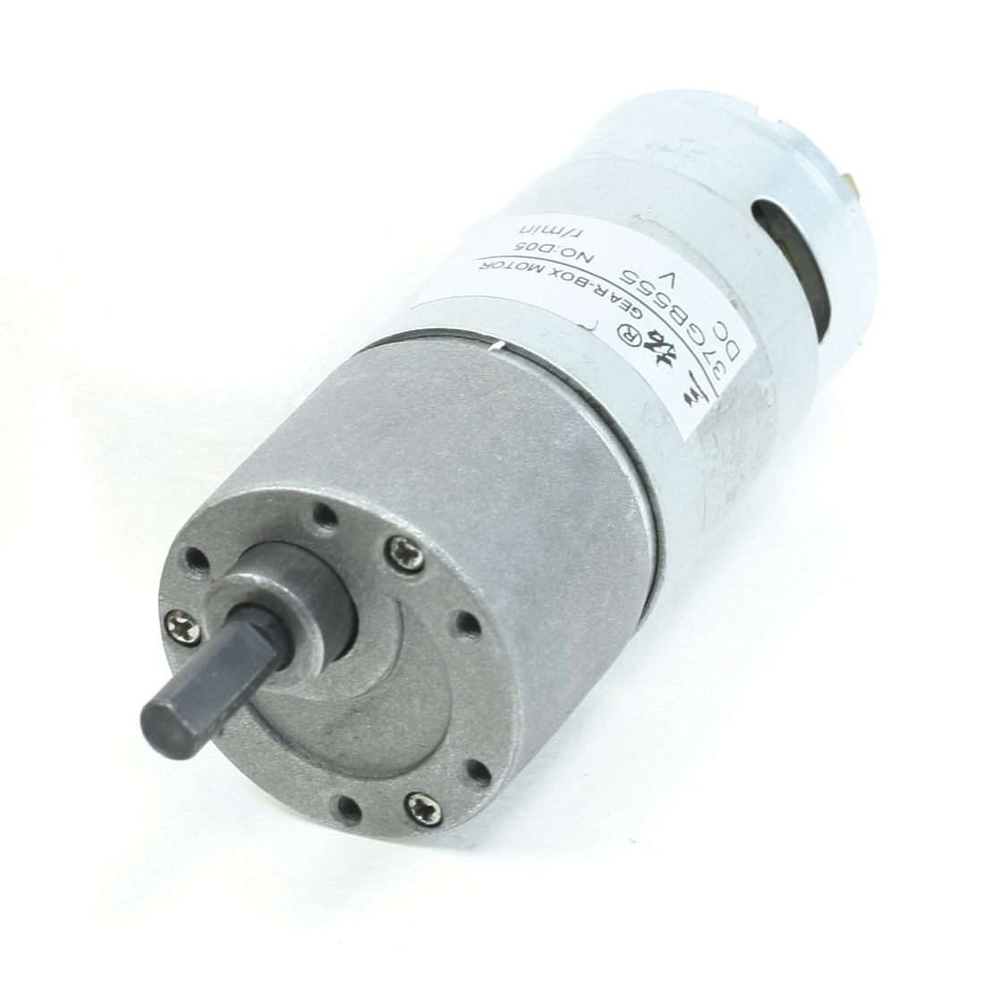 DC GEAR MOTOR HIGH TORQUE 7Kg.cm, 12V 80rpm