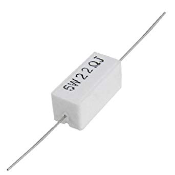 22 OHM 5W, CERAMIC CEMENT RESISTOR