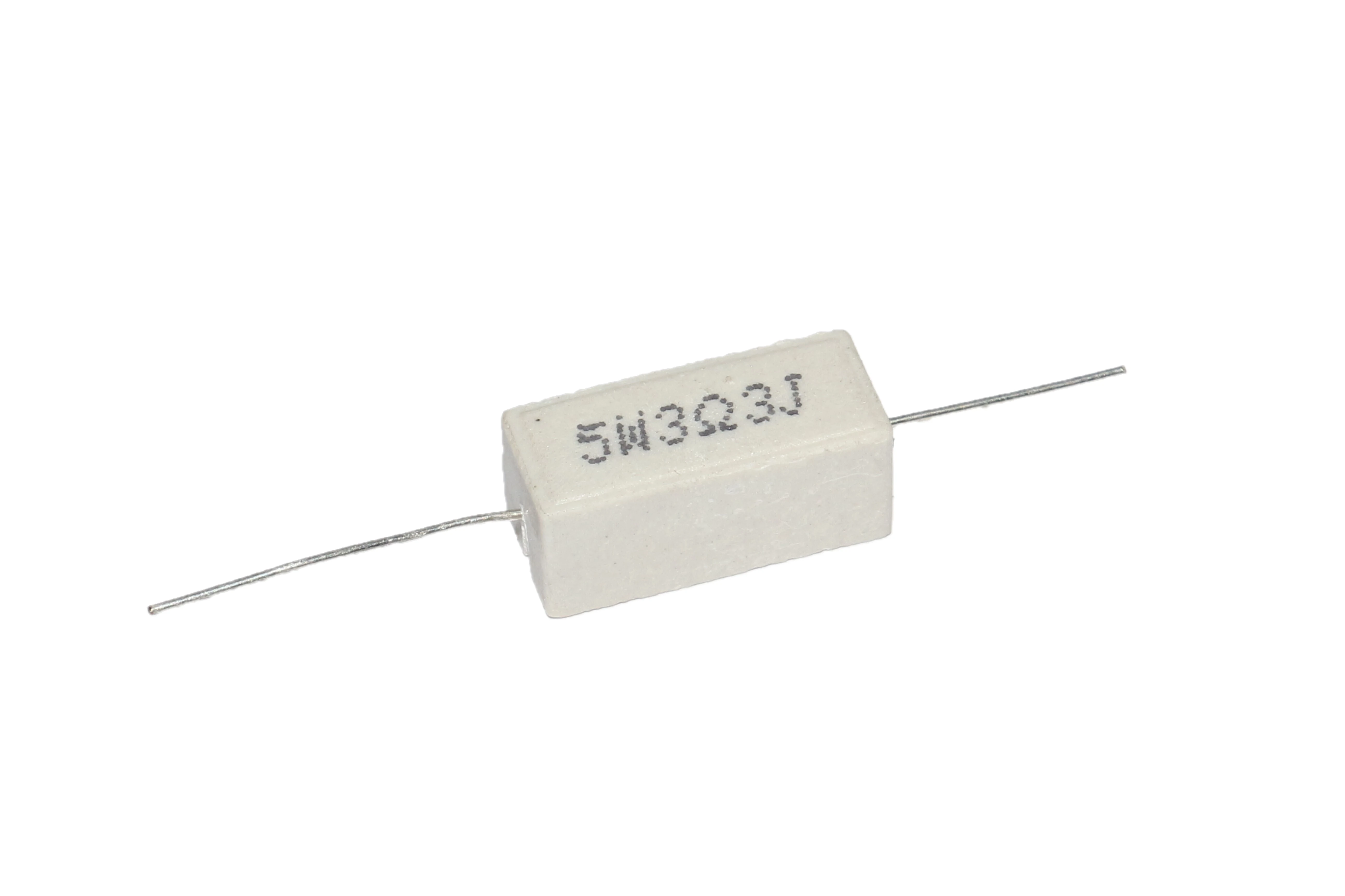 3.3 OHM 5W, CERAMIC CEMENT RESISTOR