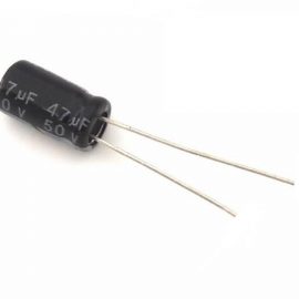 47uF 50V ALUMINIUM ELECTROLYTIC POLAR CAPACITOR