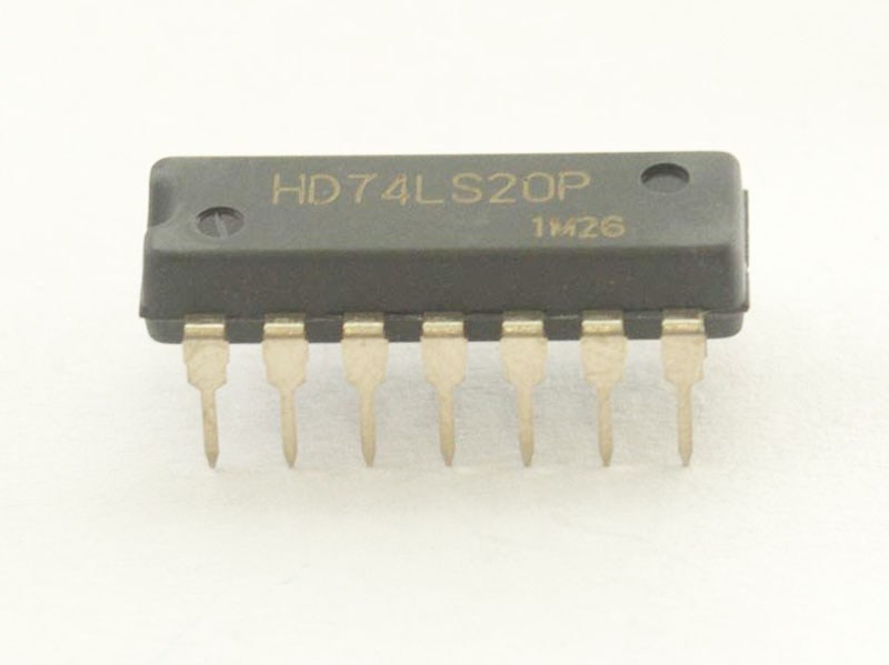 74LS20 Dual 4-input NAND Gate IC (7420 IC) DIP-14