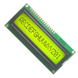 16 x 1 CHARACTER LIQUID CRYSTAL DISPLAY (LCD), W/O BACKLIGHT