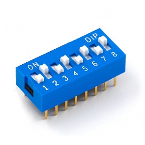 DIP Switch 8 Position/SIP Switches