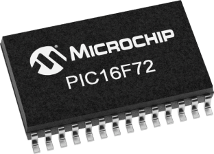 PIC16F72 28-Pin 8-Bit Cmos