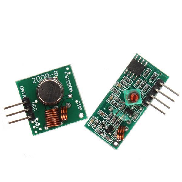 433MHZ WIRELESS TX AND RX RF MODULE