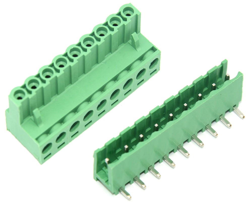 10 PIN CONNECTOR PCB MOUNT RIGHT ANGLE