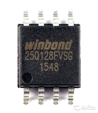 25Q128 SPI EEPROM MEMORY FLASH CHIP