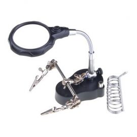 TE-801 Magnifier Light with stand Soldering Iron Stand
