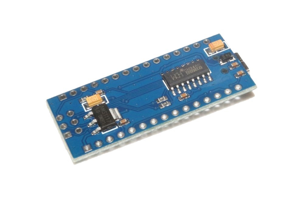 Arduino NANO V3 Atmega328p CH340G Backside