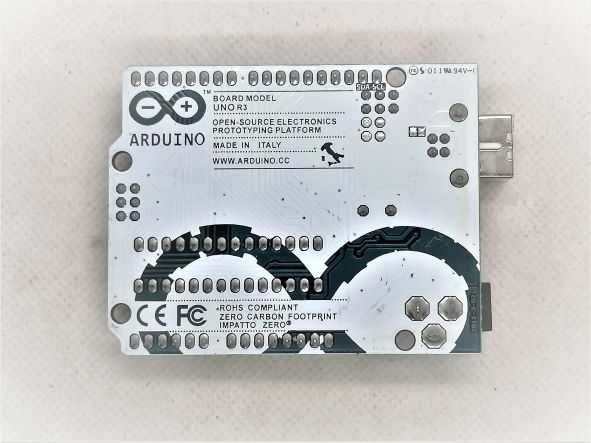 Arduino UNO R3 DIP ATmega328P Back Side