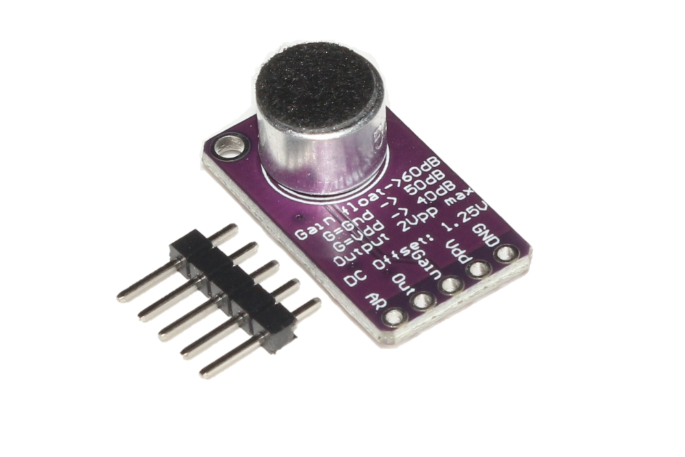 MAX9814 Module Electret Microphone Amplifier Board