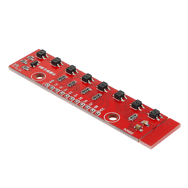 8-Ch way Line Detection Tracking IR Infrared Sensor Module