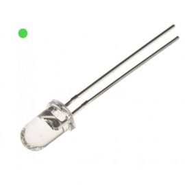 5mm Crystal Green LED
