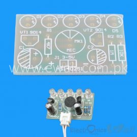 DIY Student Learning Sound-activated Sound Level Control LED Lamp Kit 3-5.5v