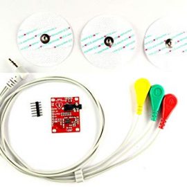 ECG Heart Rate Monitor with Electrode and Prob – AD8232