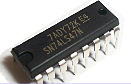 74LS47 7447 IC BCD to 7 Segment Display Decoder