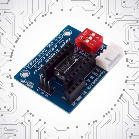 HW-434 A4988 DRV8825 Stepper Motor Driver Control Panel Board Expansion Shield Board Module for 3D Printer