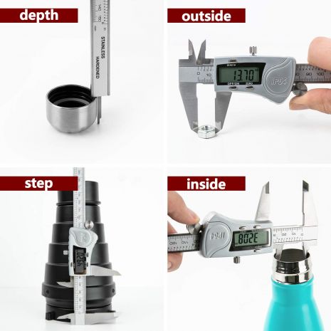 Metal 6 inch Stainless Steel Digital Caliper Electronic Vernier - Image 3