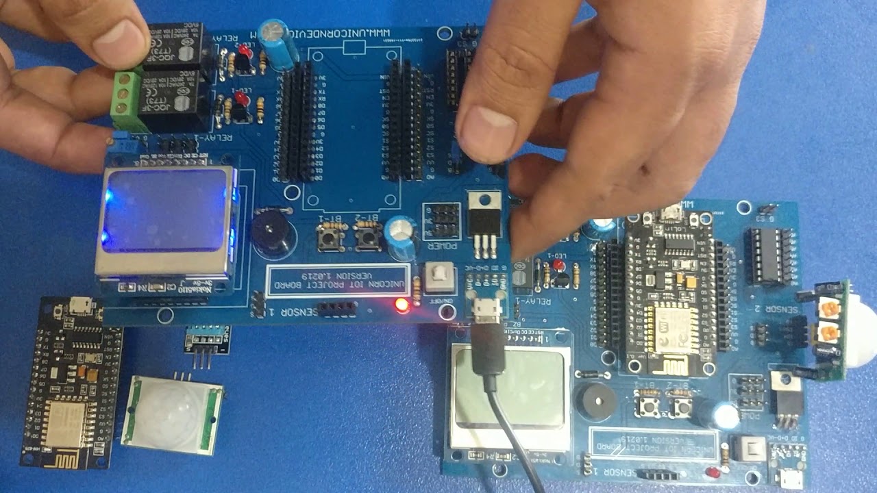 Unicorn IoT Project Board, ESP8266, Node MCU Project Board , Unicorn Devices